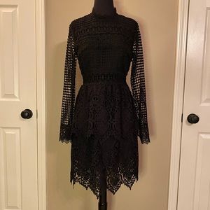 NWT Free Generation Los Angeles Lace Dress Size M